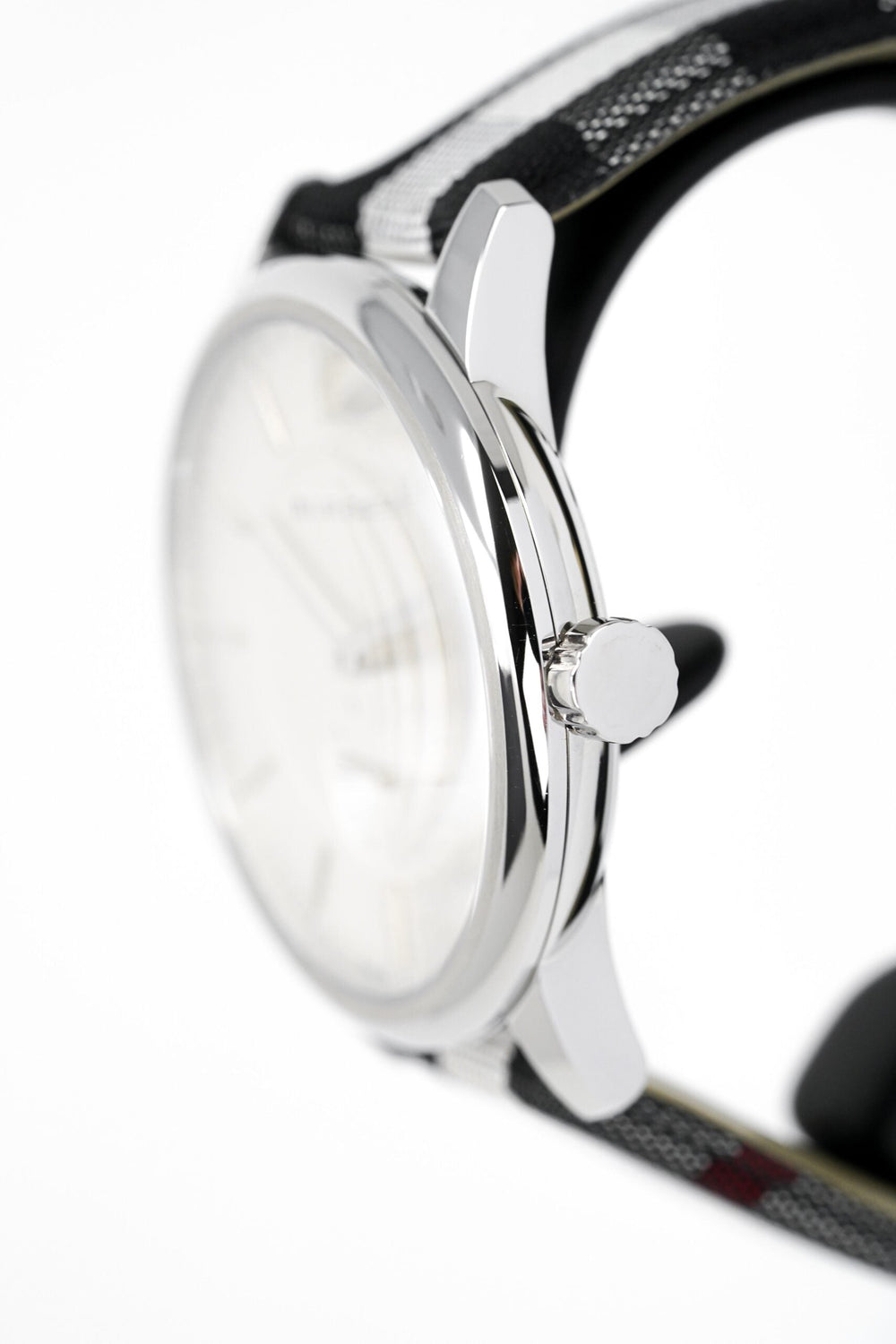 Burberry herreur The Classic Horseferry sølv Bu10002