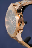 Burberry herreur Chronograph The City roseguld Bu9353