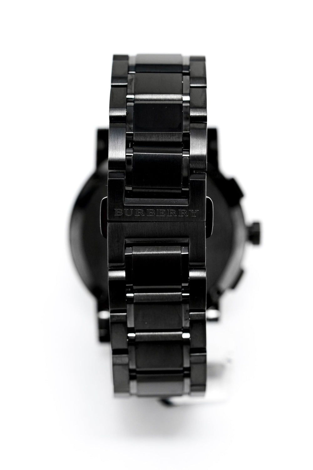 Burberry herreur Chronograph The City Gun Metal Bu9365