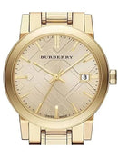 Burberry dameur The City guldfarvet Bu9134