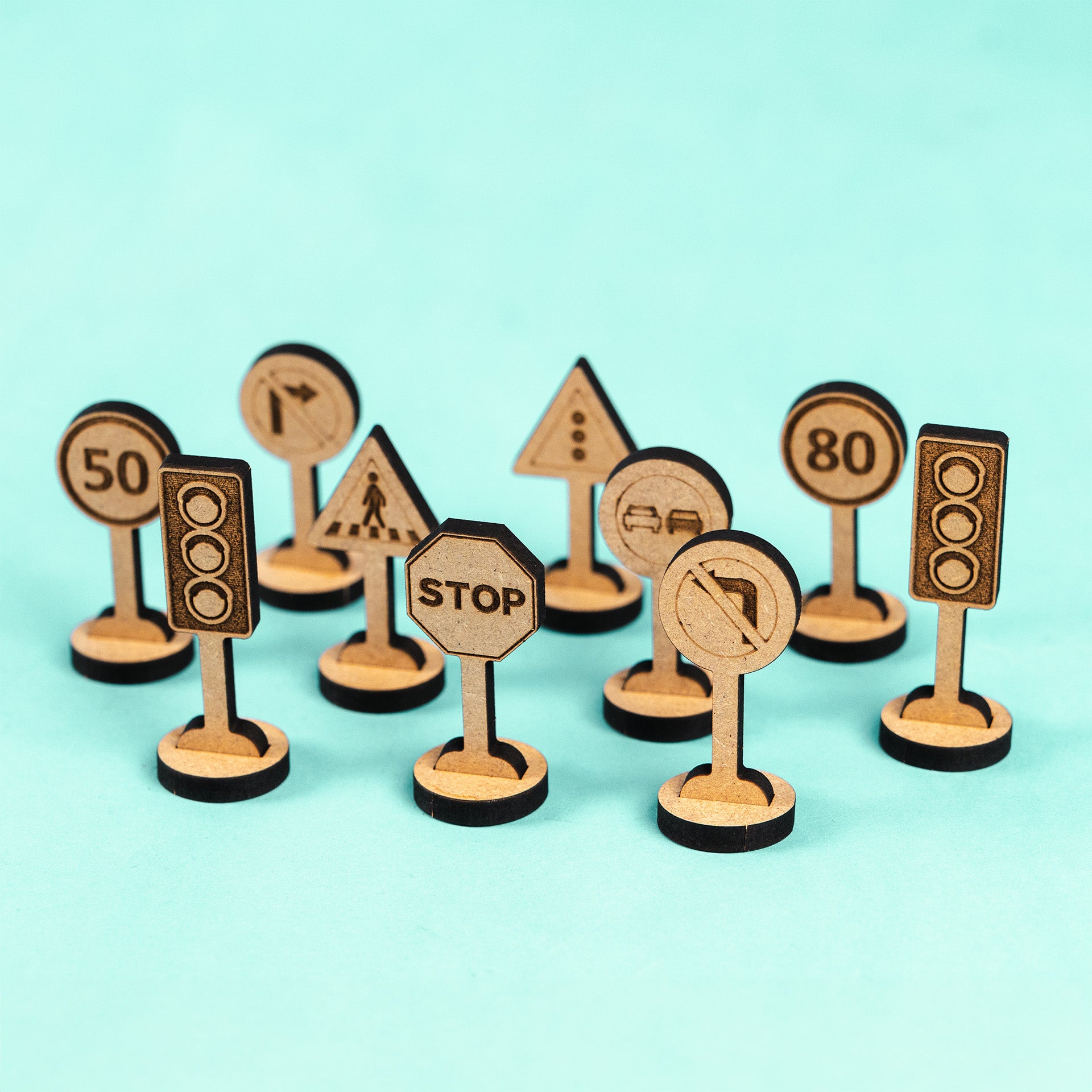 Trafik- og Vejskilte Udvidelsespakke | Crateit Town