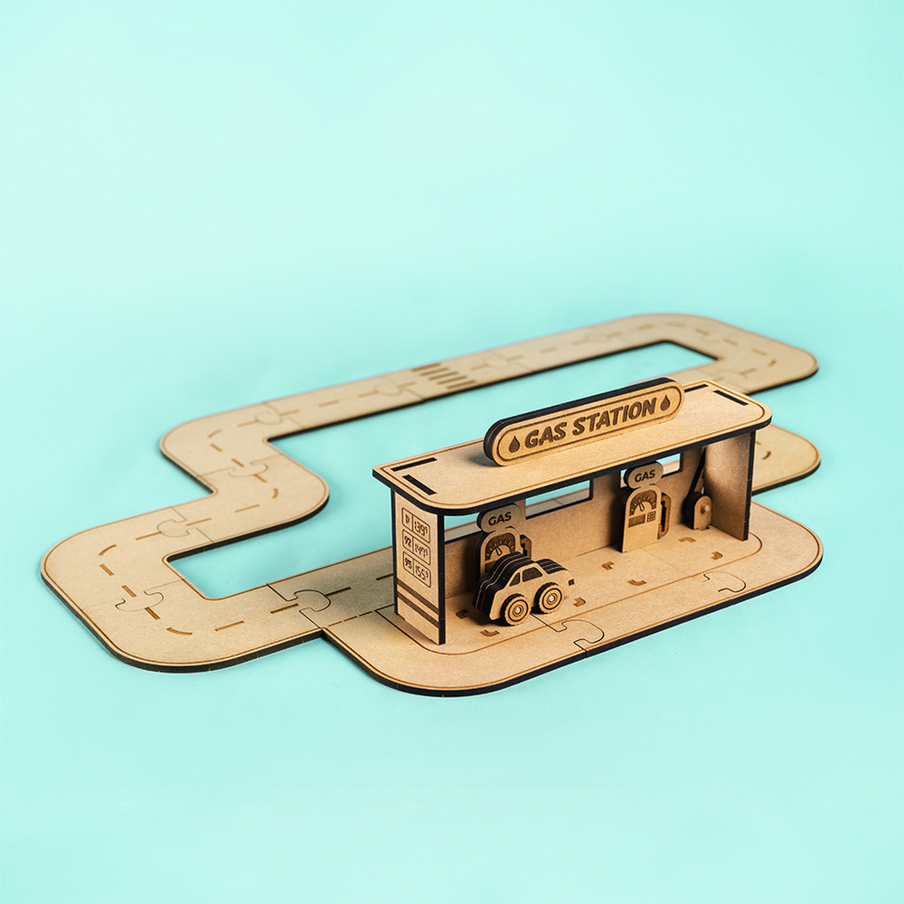 Byens Tankstation | Crateit Town