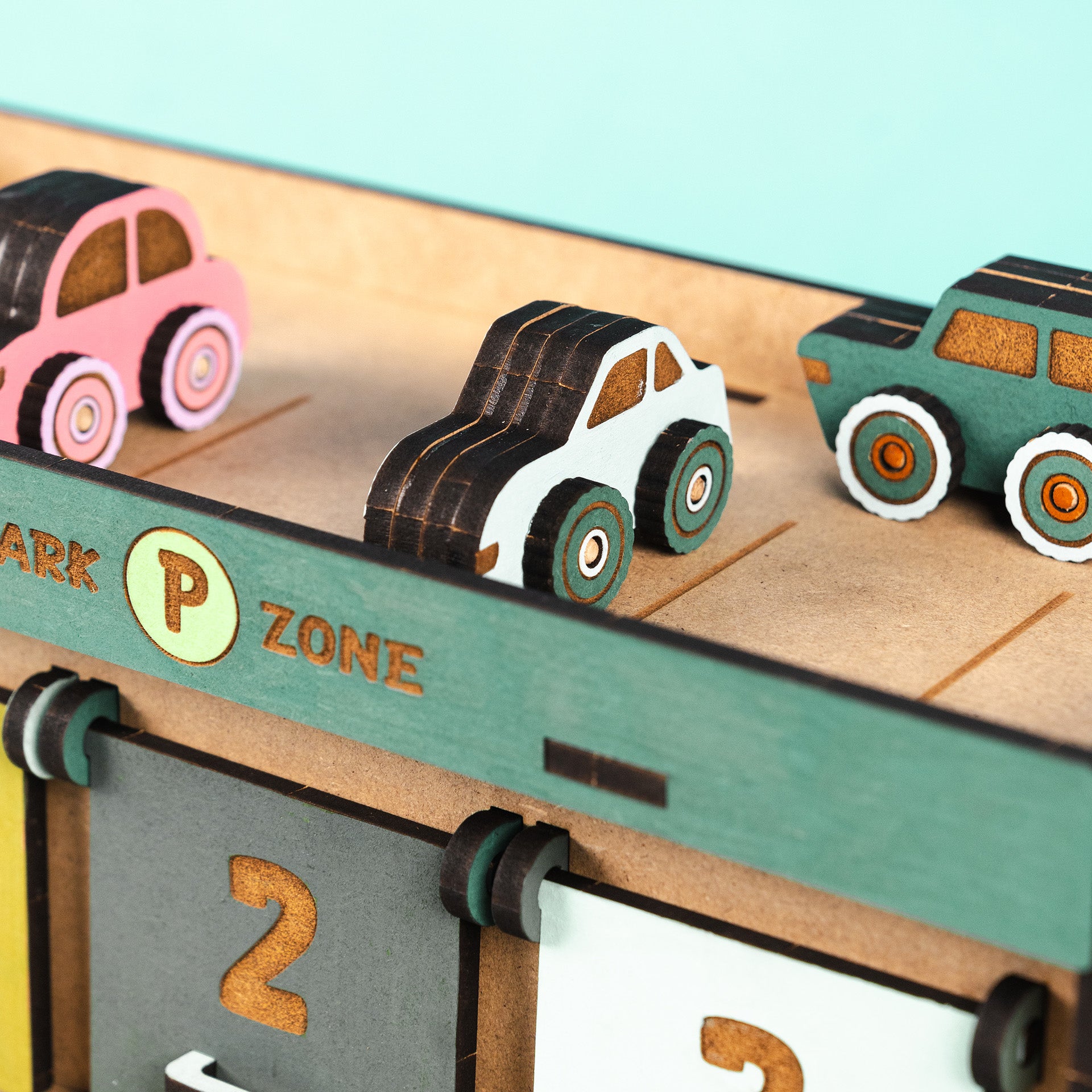 Byens parkeringszone | Crateit Town