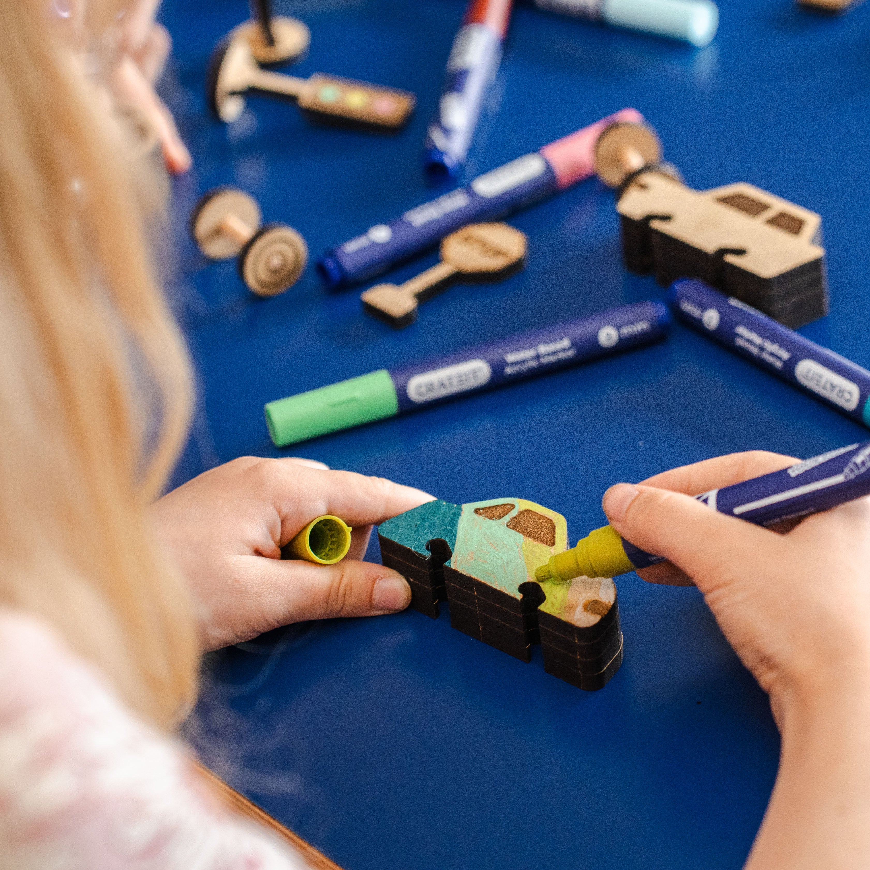 Byens parkeringszone | Crateit Town