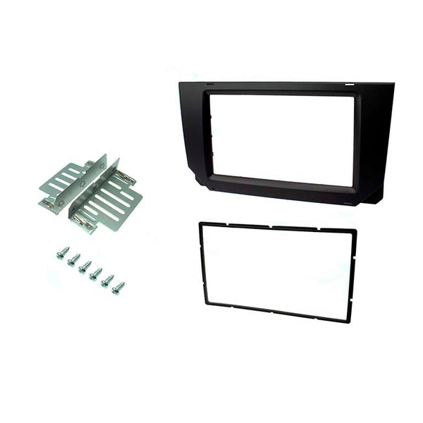 2-DIN rammekit til Seat Ibiza & Arona 2017-> - sort finish, kompatibelt med de fleste headunits, connects2