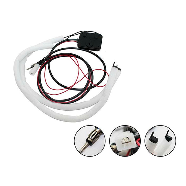 FM camper-antennе 60 cm med forstærker 10 dB, 12V, 50Ω - CT27UV81 Connects2