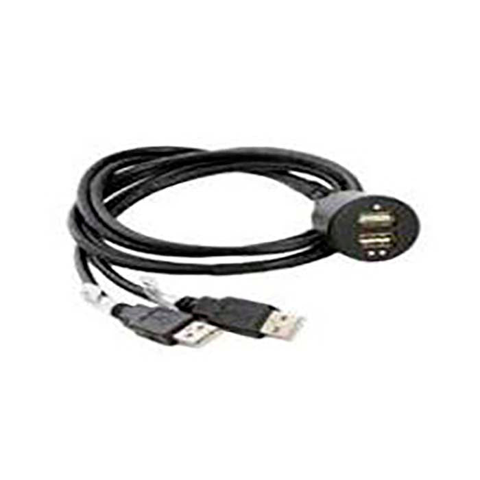 USB-adapter 2x USB til samtidig opladning, plug-and-play - connects2