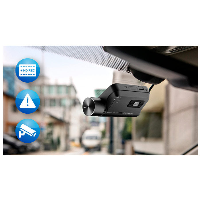 Dashcam med GPS og lane assist - DVR-F800PRO, Alpine