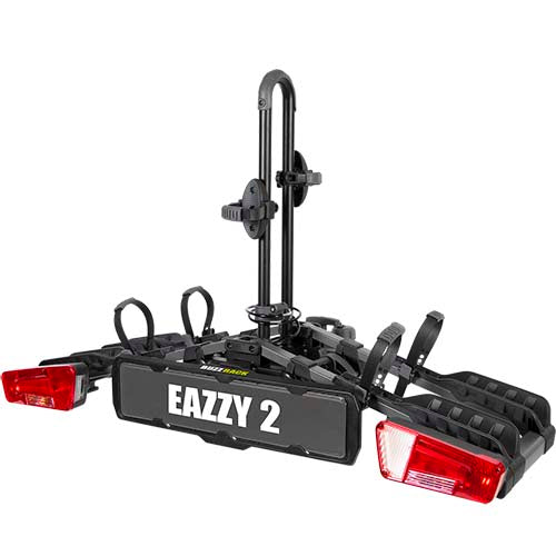 Cykelholder til 2 cykler, anhængertræk, foldbar, max 40 kg - Buzzrack