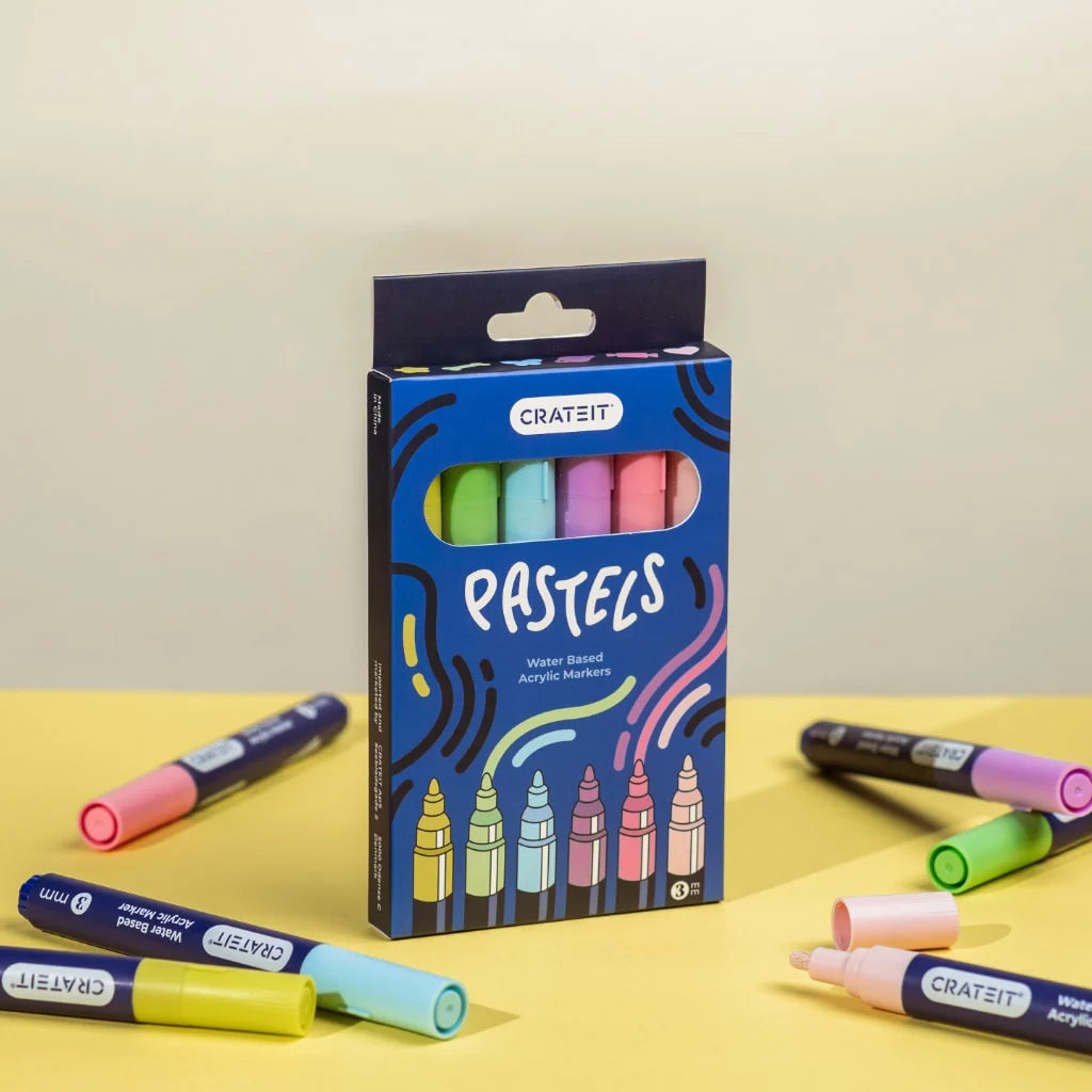 vandbaseret akryl tusher