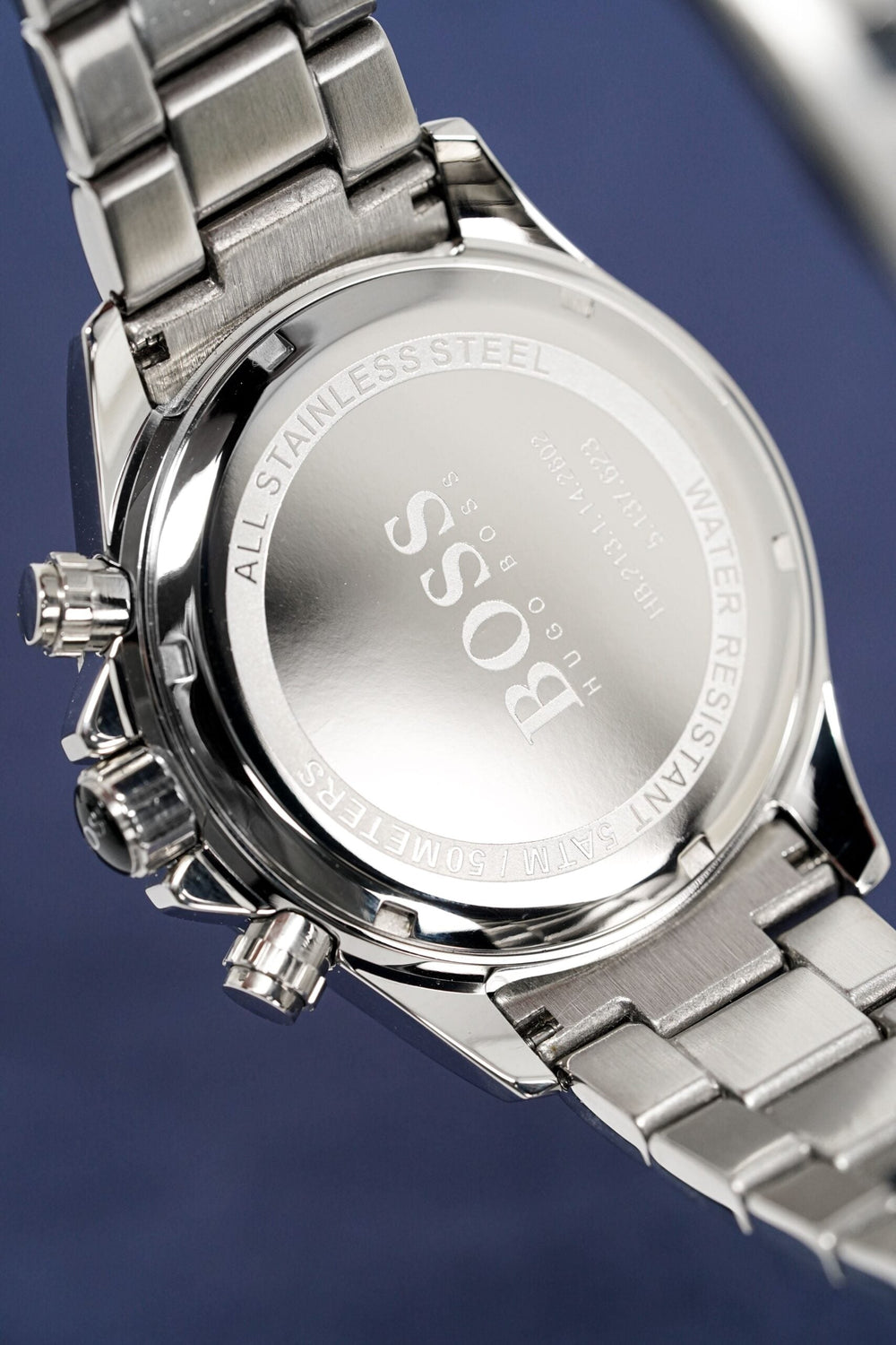 Hugo Boss Men S ur Chronograph Ikon blå Hb1512963