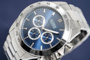 Hugo Boss Men S ur Chronograph Ikon blå Hb1512963