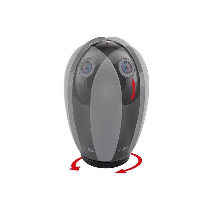 Ip Kamera - pan og tilt - caliber