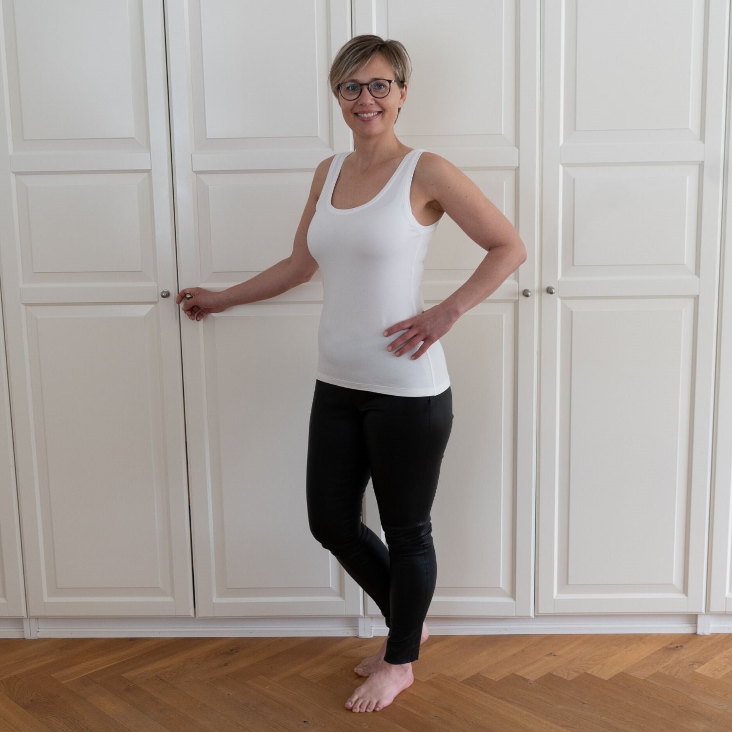 Dame tank top - Hvid