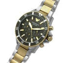 Emporio Armani herreur Diver Chronograph 43mm grøn Ar11361