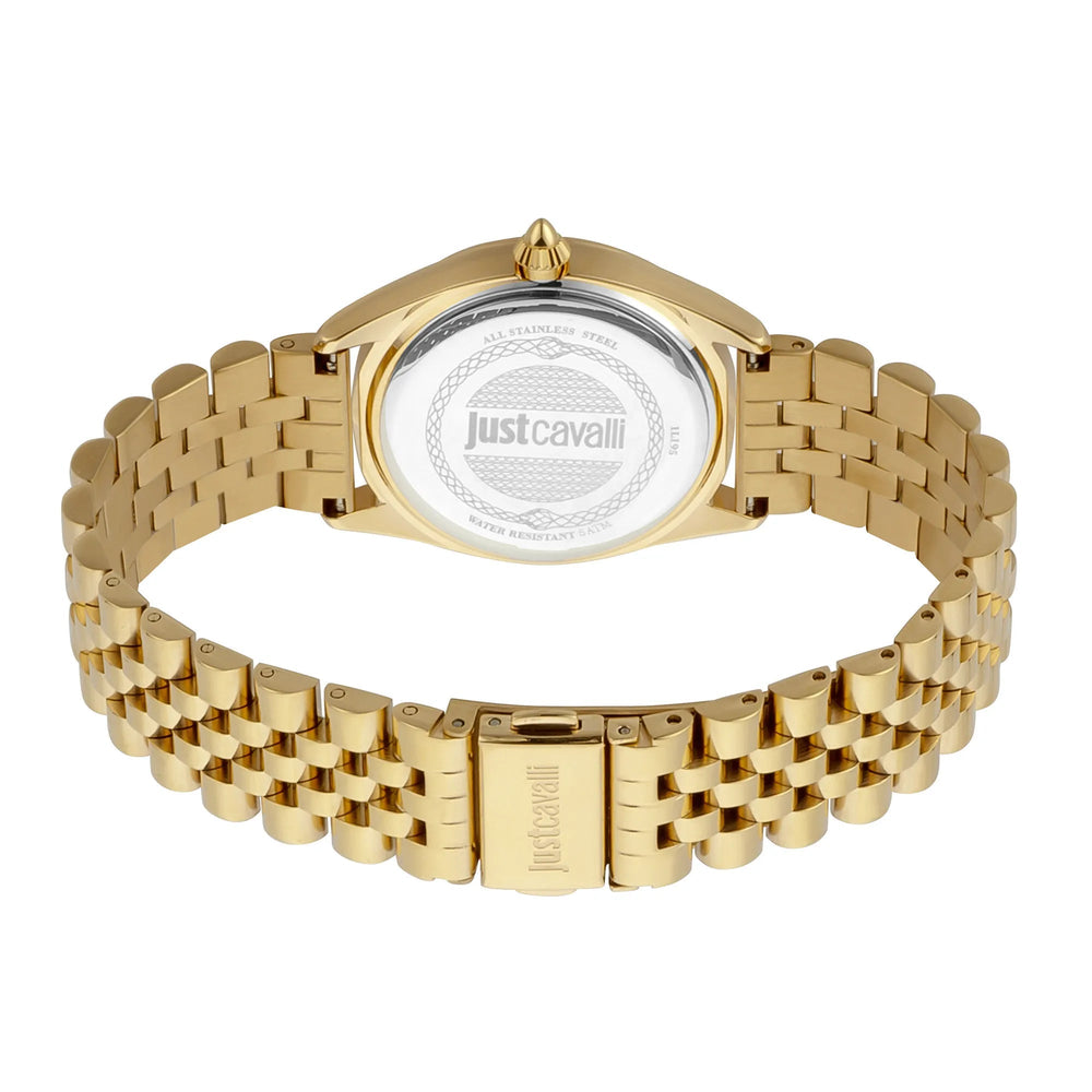 Just Cavalli Brillante guld Champagne ur