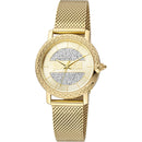 Just Cavalli Brillante guldfarvet Glitter ur