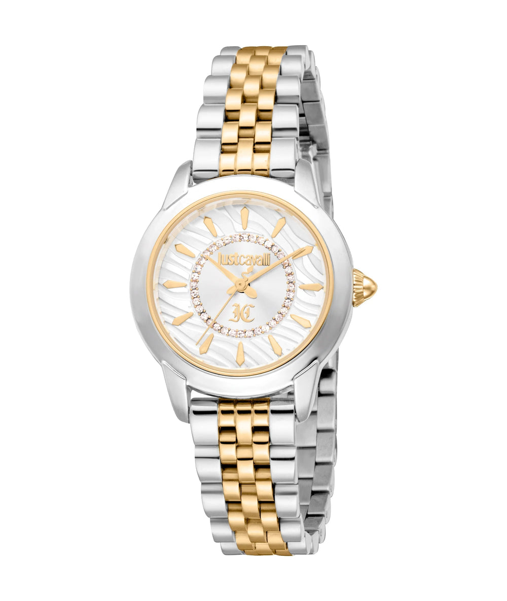 Just Cavalli Allegra Two Tones guldfarvet ur