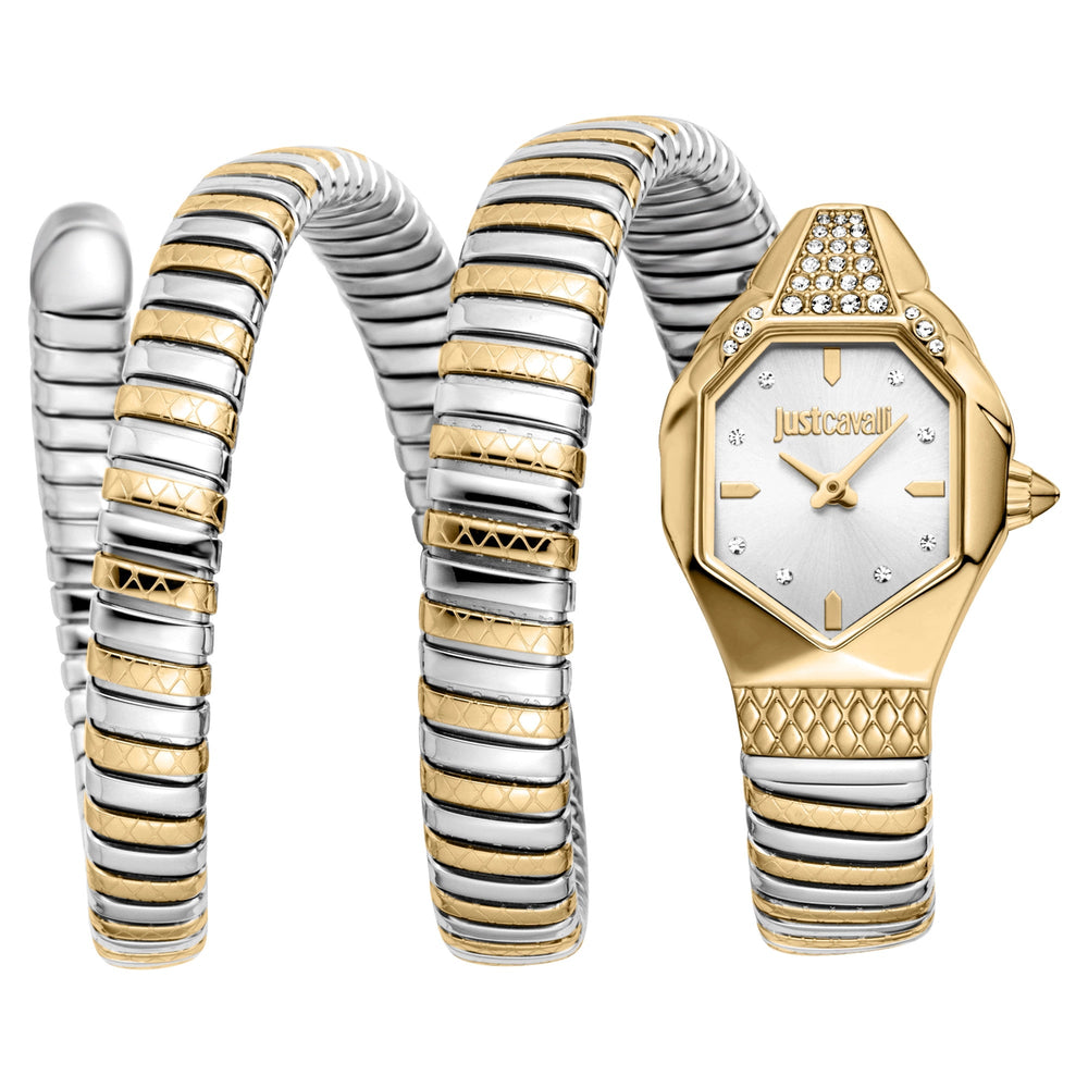 Just Cavalli Ambra Two Tones YG sølv ur