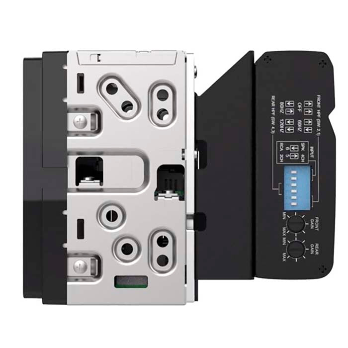 Kompakt 4/2-kanals bilforstærker til iLX-W650BT og iLX-W690D - Alpine