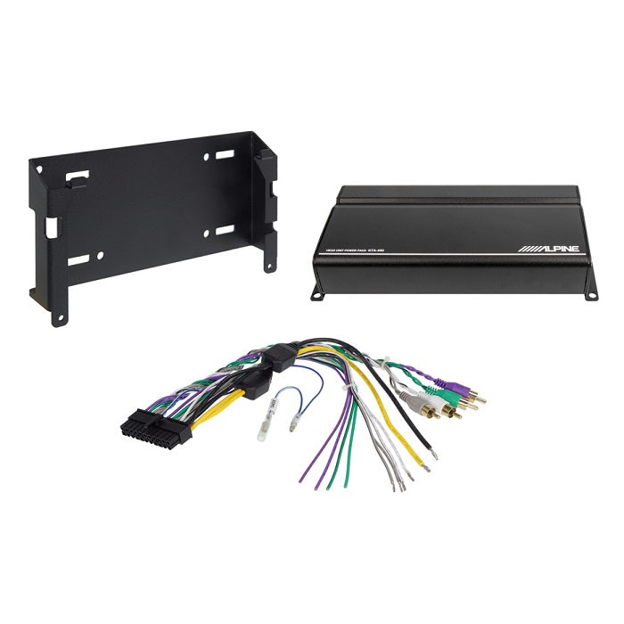 Kompakt 4/2-kanals bilforstærker til iLX-W650BT og iLX-W690D - Alpine