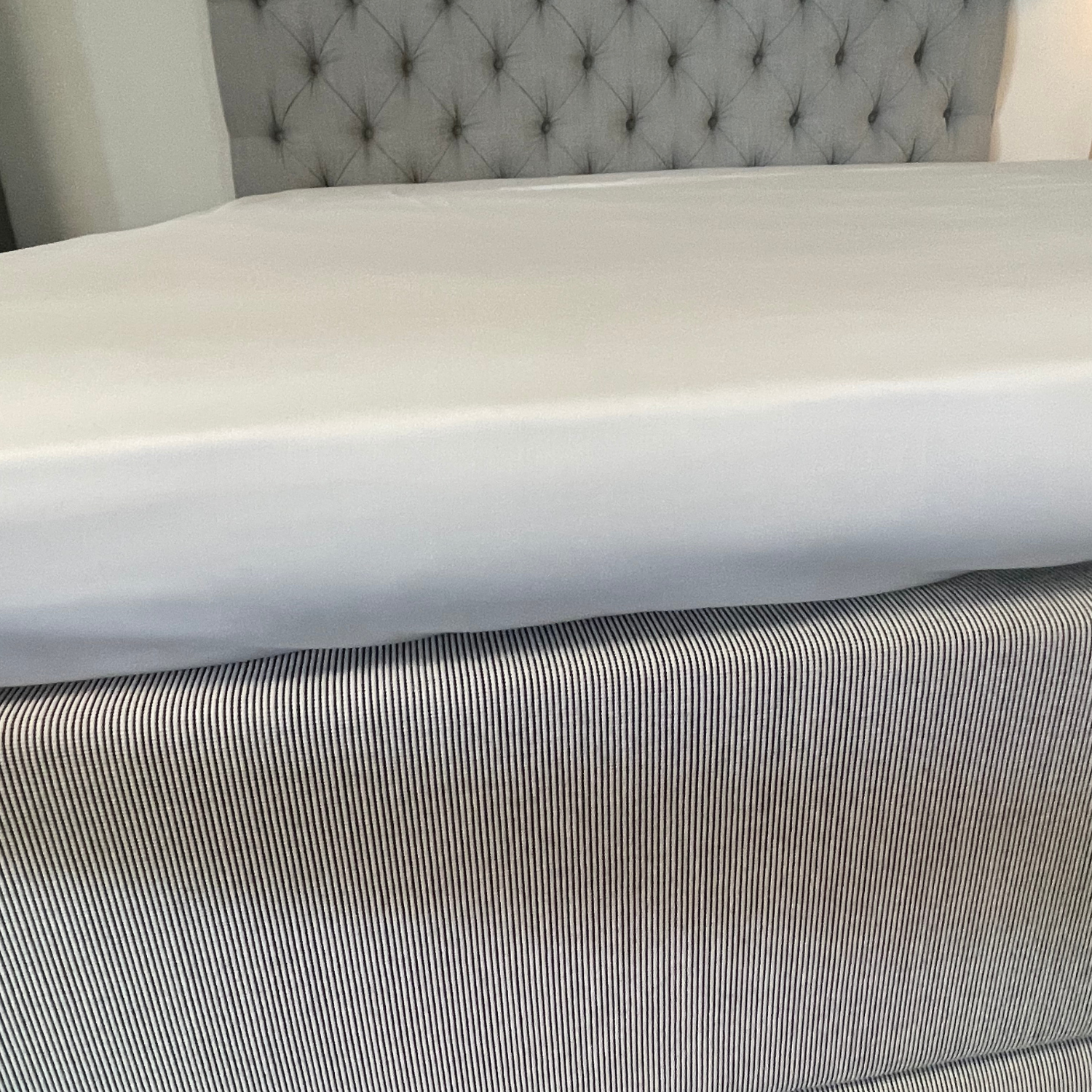 Cool Natures - Tencel Kuvertlagen med elastik - Hvid