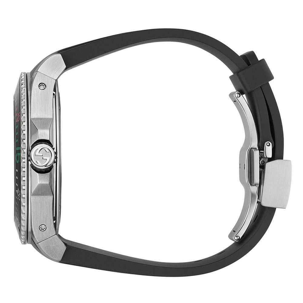 Gucci Dive herreur i rustfrit stål med Kingsnake-skive YA136217