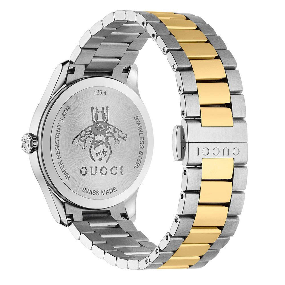 Gucci G-Timeless Iconic ur i stål med guldfarvet PVD-belægning YA1264131