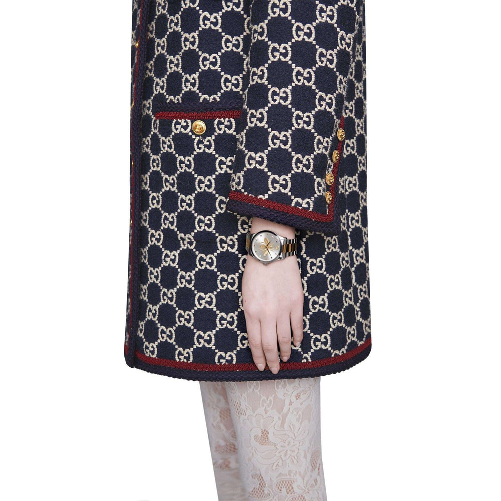 Gucci G-Timeless Iconic ur i stål med guldfarvet PVD-belægning YA1264131