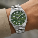 watch on a male wrist