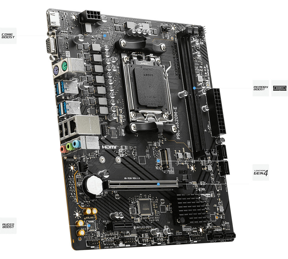 MSI PRO-A620M-E