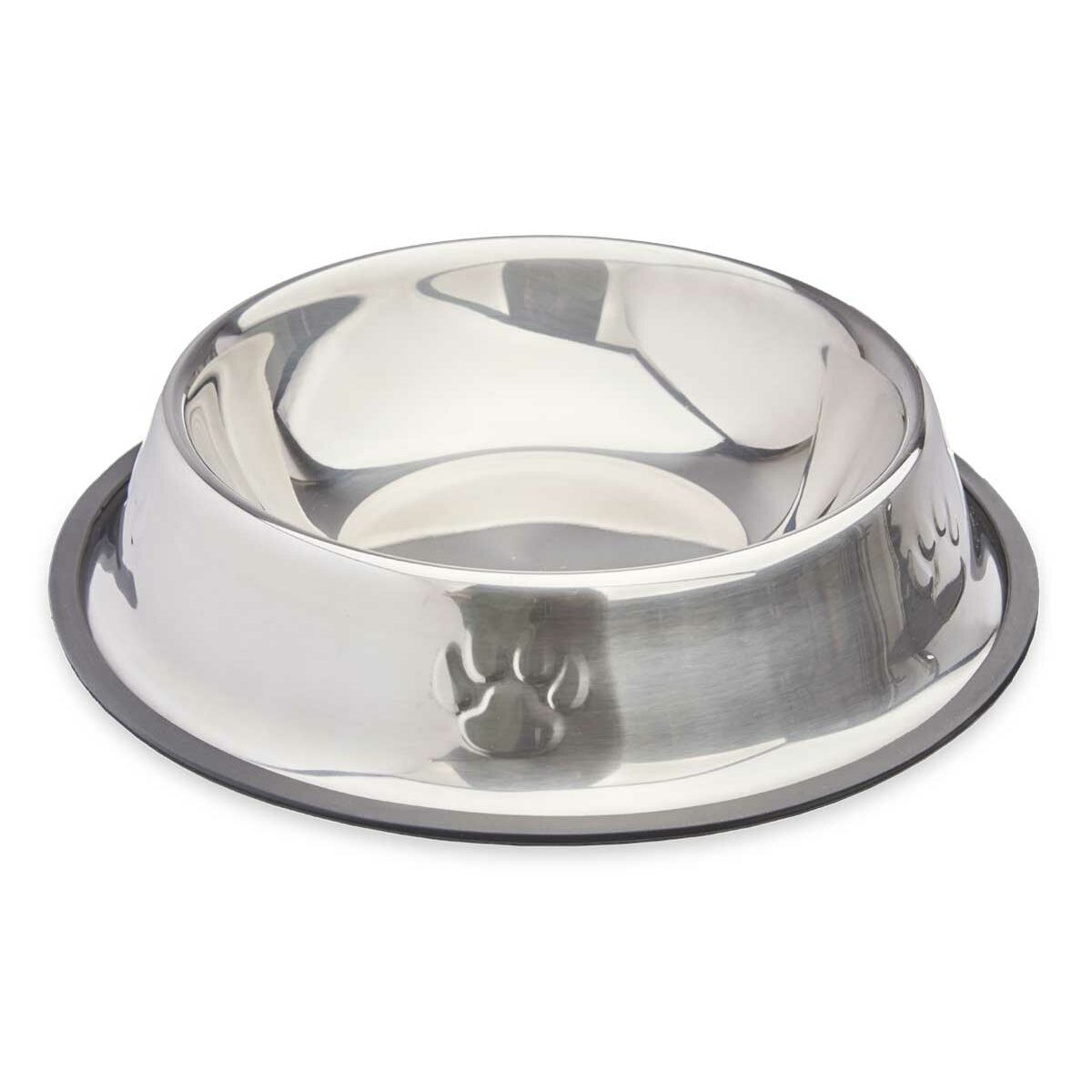 Hund Feeder Mascow Grå Sølvfarvet Gummi Metal 26 x 7 x 26 cm 26 x 5,5 x 26 cm (12 enheder)