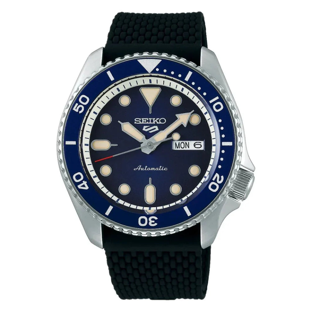 Seiko 5 Sports Automatic blåt herreur SRPD71K2