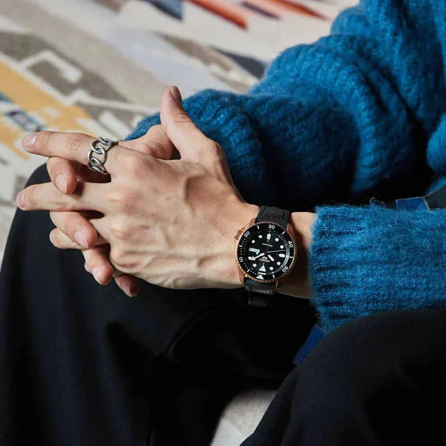 Seiko 5 Sports Automatic sort herreur SRPD76K1