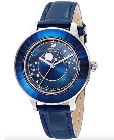 Swarovski ur Octea Lux Moon blå 5516305