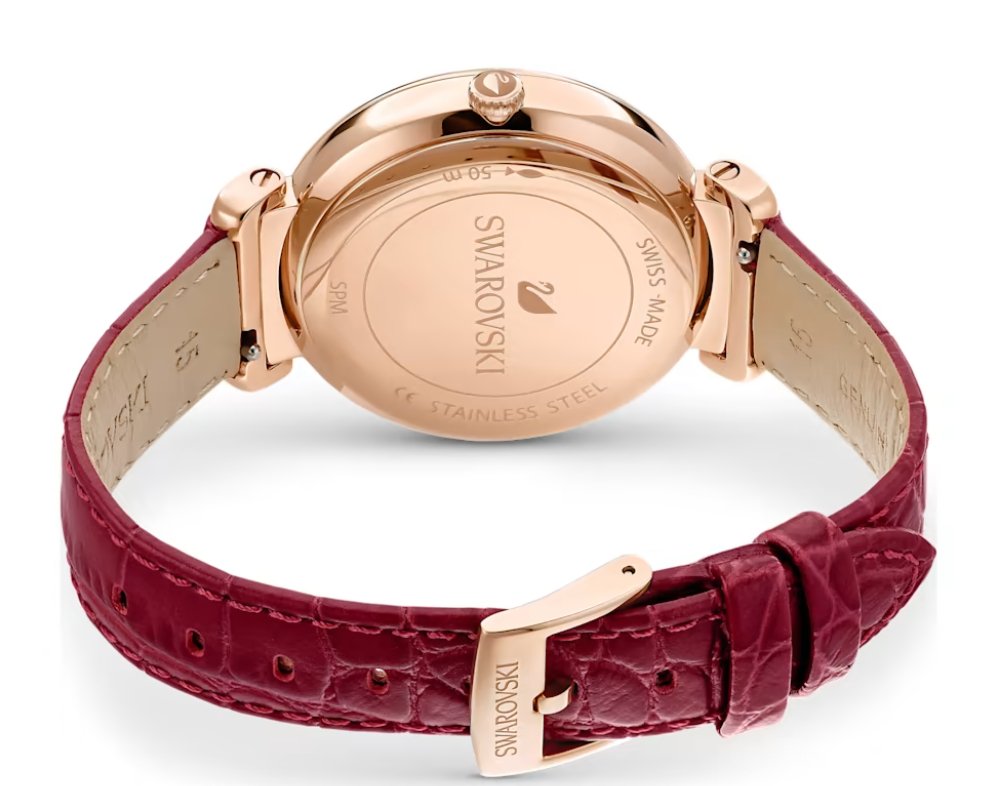 Swarovski ur Passage Moon Phase rød 5613323