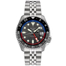 Seiko 5 Sports GMT Automatic sølv herreur SSK019K1