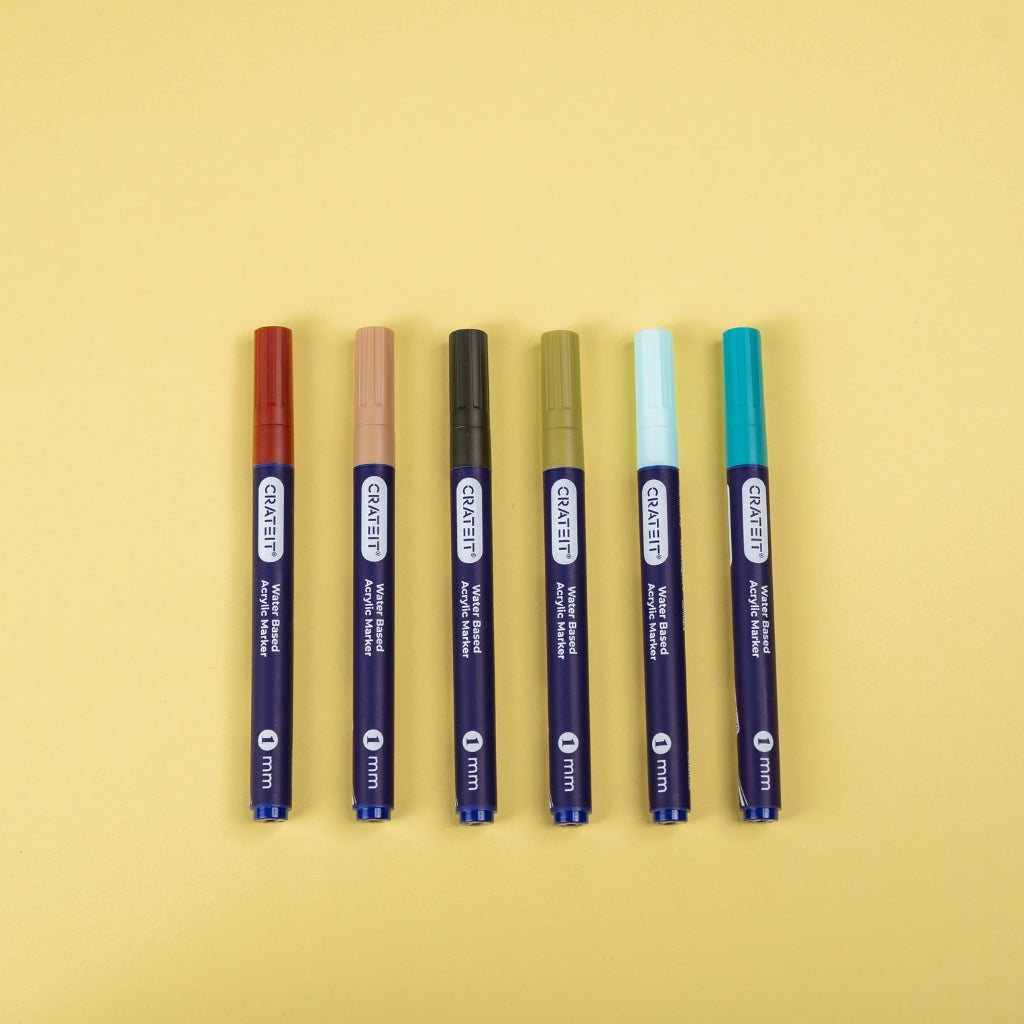 Nature Tuscher Crateit | 1mm - 6 stk