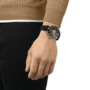Tissot Seastar 2000 Professional Powermatic 80 sort gummirem ur T120.607.17.441.01