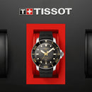 Tissot Seastar 2000 Professional Powermatic 80 sort gummirem ur T120.607.17.441.01