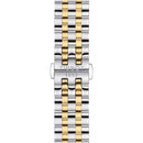 Tissot herreur Carson Automatic T Classic 40mm sølv guld T122.407.22.031.00