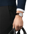 Tissot herreur Carson Automatic Powermatic 80 Premium 40mm sølv brun T122.407.36.033.00