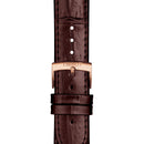 Tissot herreur Carson Automatic Powermatic 80 Premium 40mm sølv brun T122.407.36.033.00
