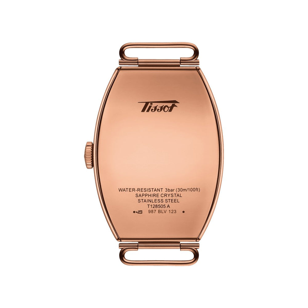 Tissot dameur Heritage Porto Hand Wind hvid brun T128.505.36.012.00