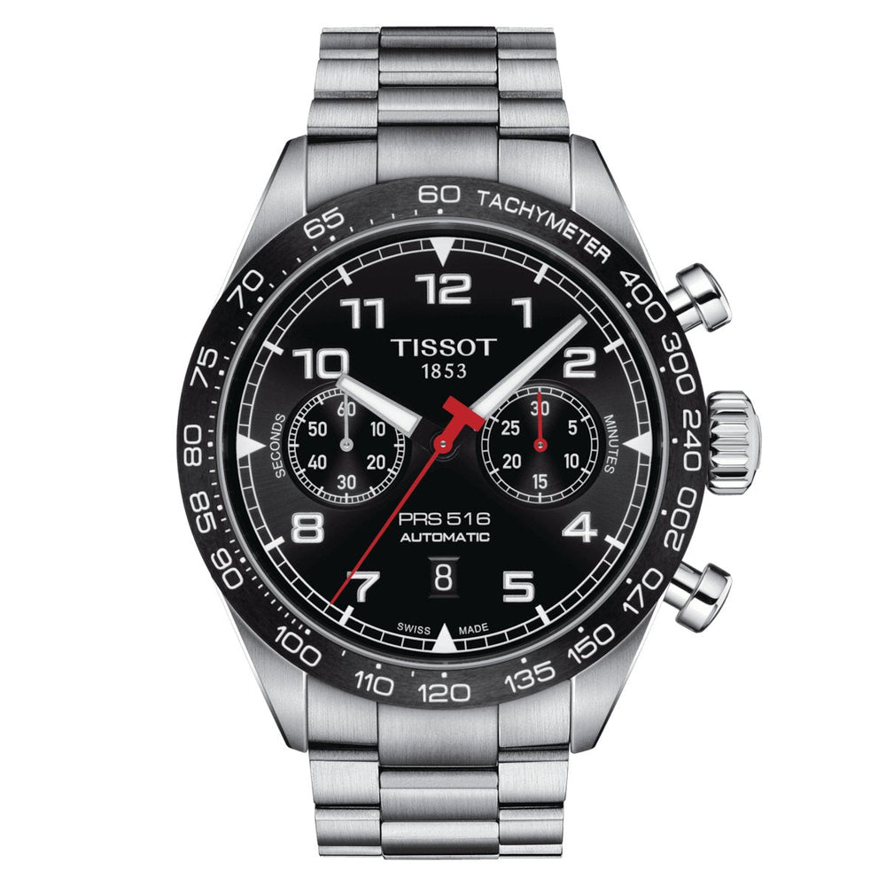 Tissot herreur Chronograph PRS 516 stål sort T131.627.11.052.00