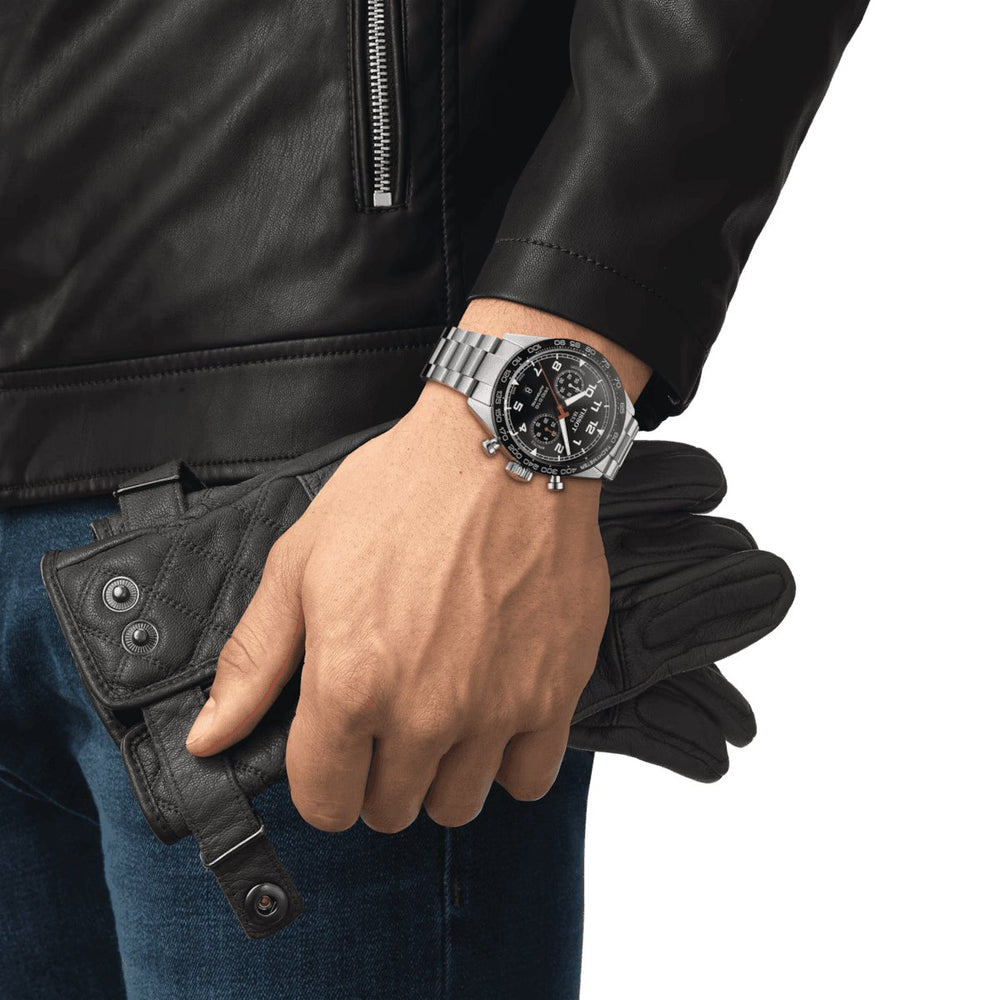 Tissot herreur Chronograph PRS 516 stål sort T131.627.11.052.00
