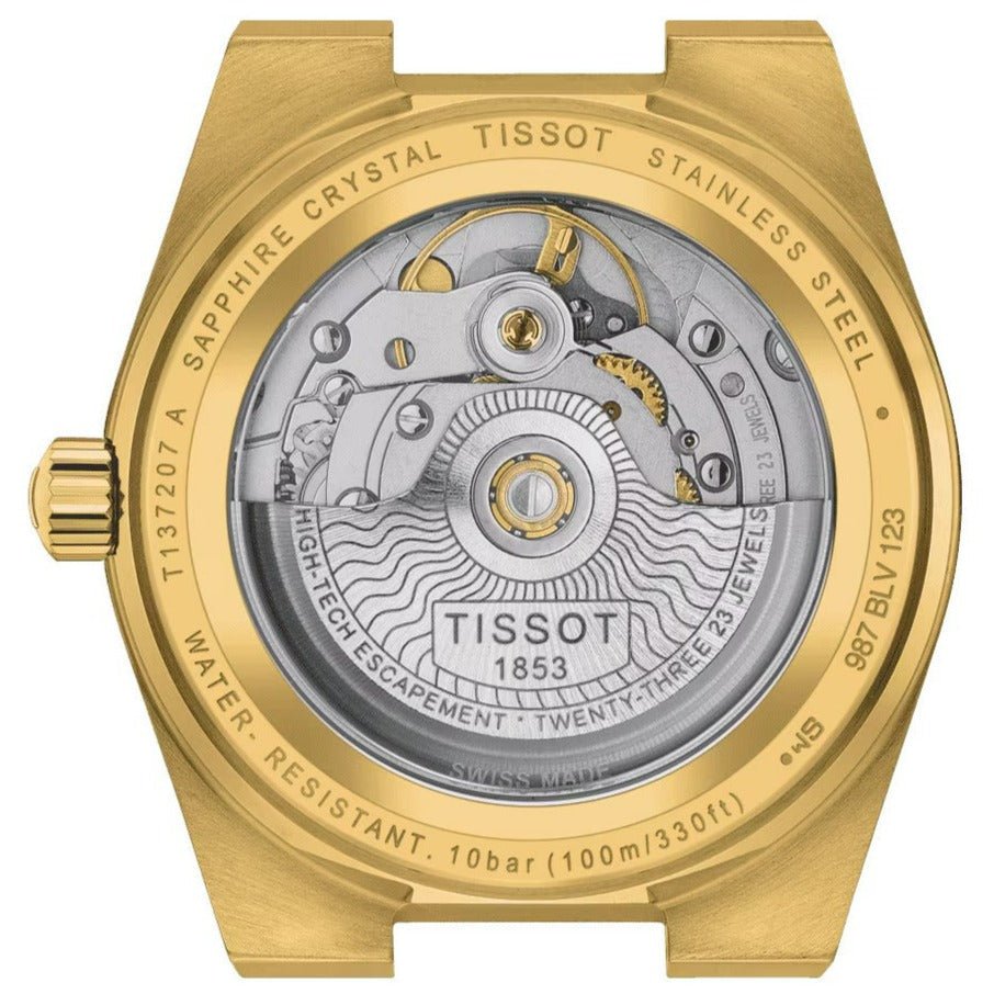 Tissot PRX Powermatic 80 guld herreur T137.207.33.021.00