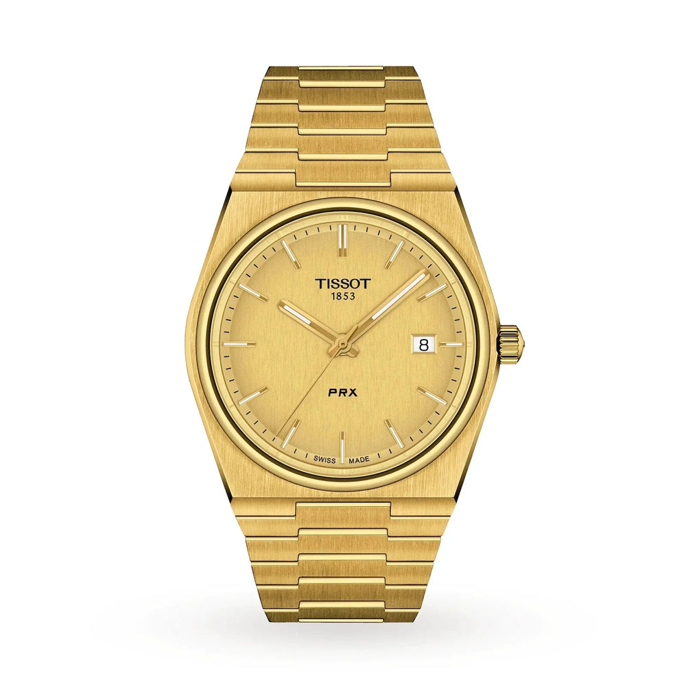 Tissot herreur PRX guldfarvet T137.410.33.021.00