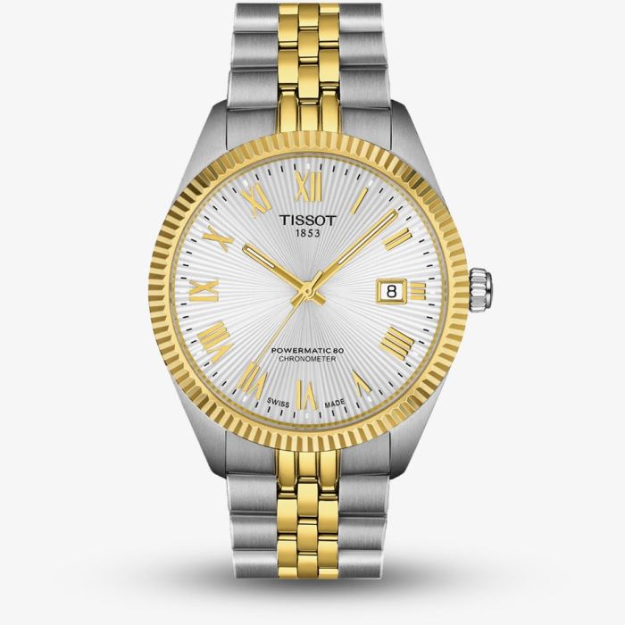 Tissot Ballade Powermatic 80 COSC tofarvet sølv ur T156.408.22.033.00