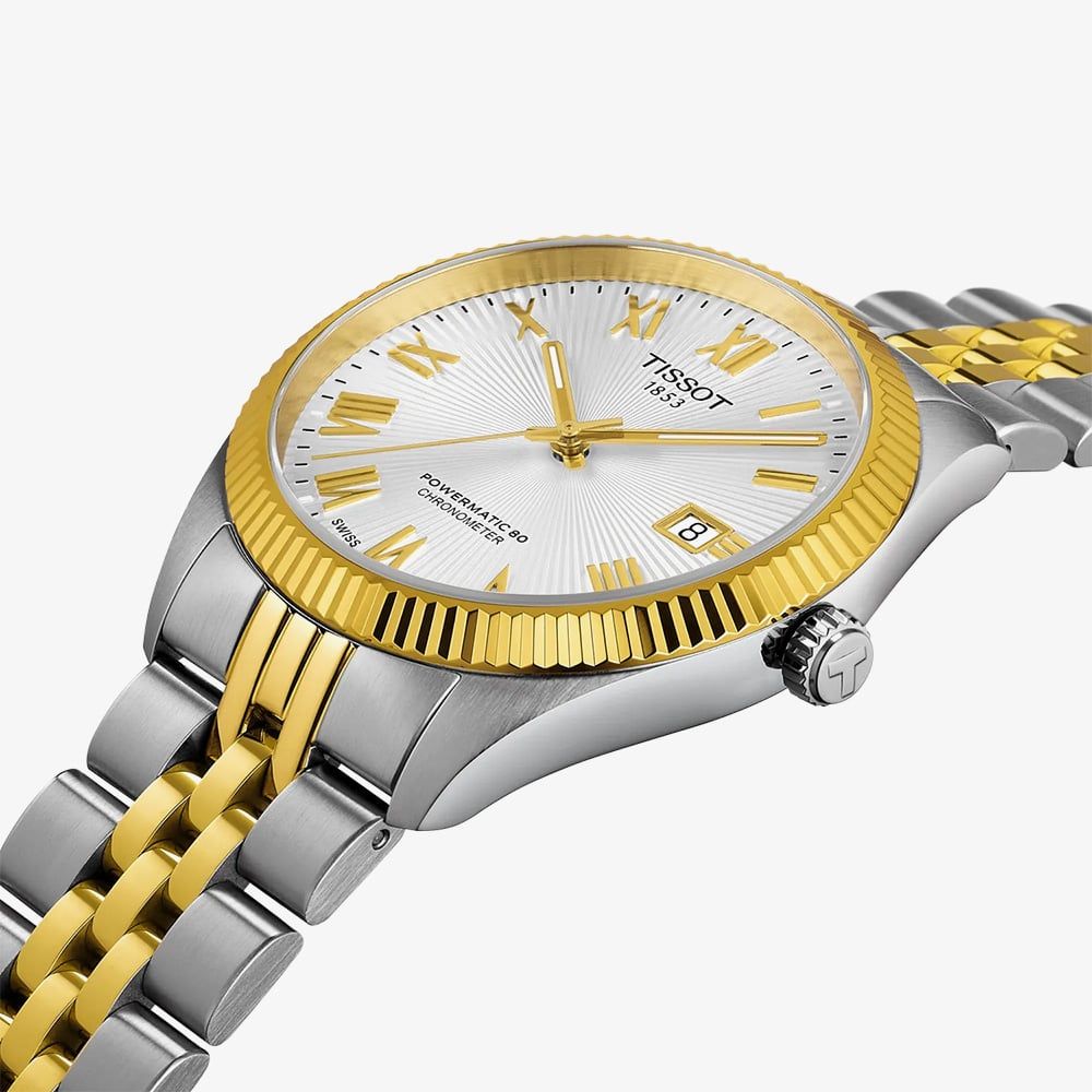 Tissot Ballade Powermatic 80 COSC tofarvet sølv ur T156.408.22.033.00